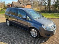 Used Vauxhall Zafira Excite 2011 Blue MPV