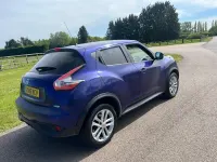 Used Nissan Juke Acenta Premium 2015 Blue SUV
