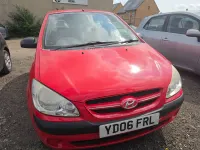 Used Hyundai Getz SE 62 HP (45 kW) 2006 Red Hatchback