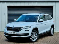 Used Skoda Kodiaq SE 150 HP (110 kW) 2018 White SUV