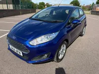Used Ford Fiesta Zetec 82 HP (60 kW) 2014 Blue Hatchback