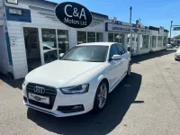 Used Audi A4 S-Line 170 HP (125 kW) 2015 White Sedan