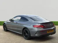 Używany Mercedes C220 AMG line 194 KM (142 kW) 2020 Szary Coupe