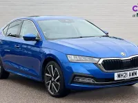 Used Skoda Octavia SE L 204 HP (150 kW) 2021 Blue