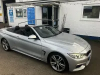 Used BMW 420 Cabriolet M Sport 2014 Silver Cabriolet