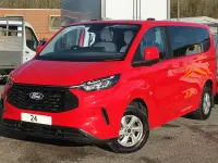 Used Ford Tourneo Custom Zetec 136 HP (100 kW) 2024 Red Van