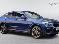 Used BMW X4 M Sport 326 HP (239 kW) 2019 Blue SUV