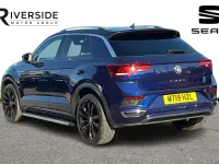 Used VW T-Roc R-line 115 HP (84 kW) 2019 Atlanitc blue SUV