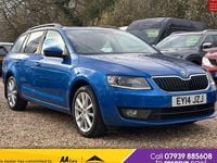 Used Skoda Octavia Elegance 184 HP (135 kW) 2014 Blue Hatchback