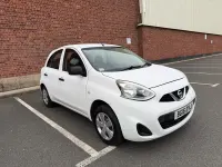 Begagnad Nissan Micra Visia 2016 Vit Halvkombi
