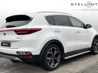 Used Kia Sportage GT-Line 136 HP (100 kW) 2019 Blue SUV