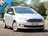 Used Ford C-MAX Titanium 125 HP (91 kW) 2015 Silver MPV