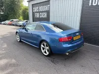 Used Audi A5 S-Line 170 HP (125 kW) 2010 Blue Coupe