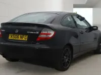 Begagnad Mercedes C180 SE 2006 Svart Sportkupé