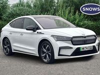Used Skoda Enyaq iV SportlinePlus 210 kW (286 HP) 2024 White SUV
