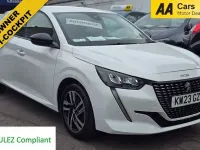 Second-hand Peugeot 208 Allure+ 100 CP (73 kW) 2023 Alb Hatchback