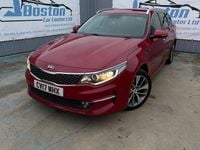 Used Kia Optima 139 HP (102 kW) 2017 Red Estate