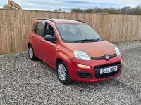 Used Fiat Panda Easy 69 HP (50 kW) 2012 Red Hatchback
