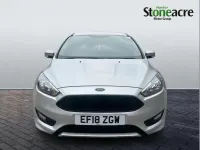 Used Ford Focus ST-Line 138 HP (101 kW) 2018 Silver Hatchback