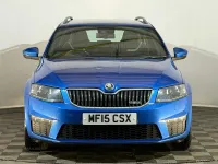 Gebraucht Skoda Octavia vRS 181 PS (133 kW) 2015 Blau Kombi