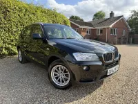 Used BMW X3 Comfort Edition 143 HP (105 kW) 2013 Black SUV