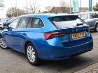 Used Skoda Octavia SE L 147 HP (108 kW) 2025 Blue Estate