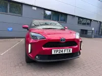 Used Toyota Yaris Hybrid Design 2024 Red Hatchback