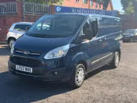Used Ford Transit Custom Trend 130 HP (95 kW) 2017 Blue Van