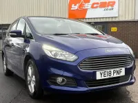 Used Ford S-MAX Titanium 150 HP (110 kW) 2018 Blue MPV