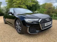 Used Audi A6 S-Line 245 HP (180 kW) 2019 Black Sedan