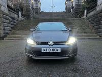 Begagnad VW Golf VII GTD 184 HK (135 kW) 2018 Grå Halvkombi