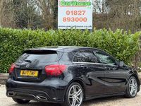 Used Mercedes A200 AMG line 136 HP (100 kW) 2017 Black Hatchback
