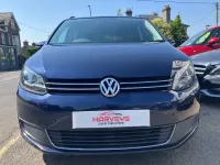 Used VW Touran SEL 150 HP (110 kW) 2016 Blue MPV