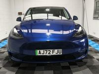 Used Tesla Model Y Long Range AWD 378 kW (514 HP) 2022 Blue SUV