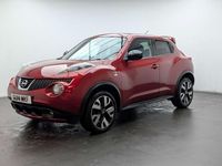 Usado Nissan Juke N-TEC 117 HP (86 kW) 2014 Vermelho SUV