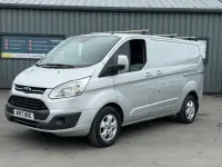 Used Ford Transit Custom Limited 130 HP (95 kW) 2017 Silver Van