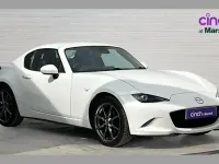 Used Mazda MX5 Inclusive 160 HP (117 kW) 2017 White Cabriolet