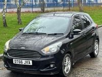 Used Ford Ka Plus Zetec 2017 Black Hatchback
