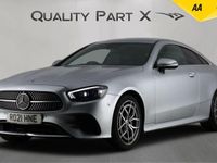Used Mercedes E220 AMG line 2021 Silver Coupe