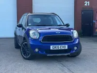 Used Mini Cooper 122 HP (89 kW) 2015 Blue Hatchback