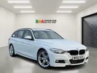 Begagnad BMW 320 M Sport 2013 Vit Kombi