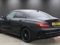 Used Mercedes CLA200 AMG line 156 HP (114 kW) 2019 Black Coupe