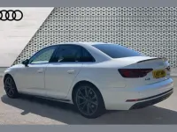 Used Audi A4 Black Edition 150 HP (110 kW) 2019 Ibis white Sedan