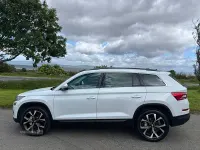 Used Skoda Kodiaq SE L 150 HP (110 kW) 2017 White SUV