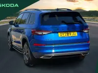 Used Skoda Kodiaq SportLine 190 HP (139 kW) 2022 Blue SUV