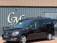 Used VW Caddy Maxi Life 102 HP (75 kW) 2015 Purple MPV