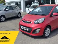 Used Kia Picanto 68 HP (50 kW) 2015 Red Hatchback