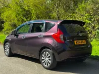 Used Nissan Note S 98 HP (72 kW) 2014 Red Hatchback