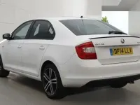 Used Skoda Rapid Sport 2014 White Hatchback