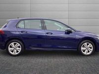 Used VW Golf VIII Life 150 HP (110 kW) 2022 Blue Hatchback